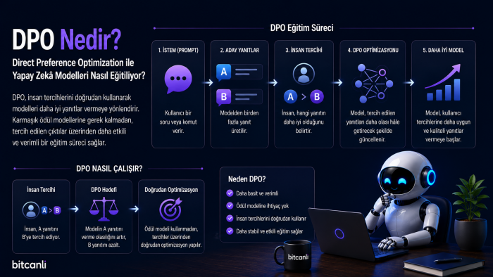 DPO Nedir? Direct Preference Optimization ile Yapay Zekâ Modelleri Nasıl Eğitiliyor?